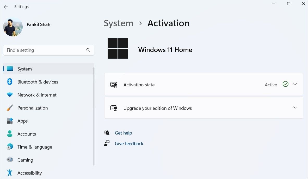 Periksa Status Aktivasi pada Windows 11