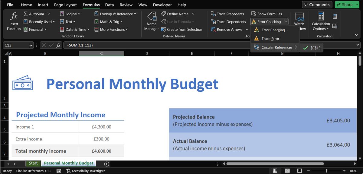 Excel Formulas Not Working? 5 Ways to Fix Them