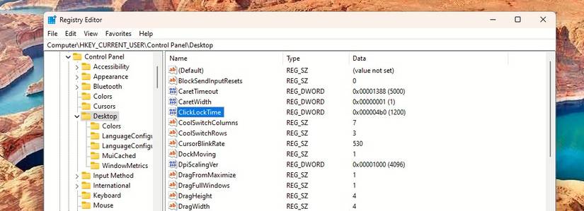 Click Lock How to Enable Mouse ClickLock to Work Easier on Windows