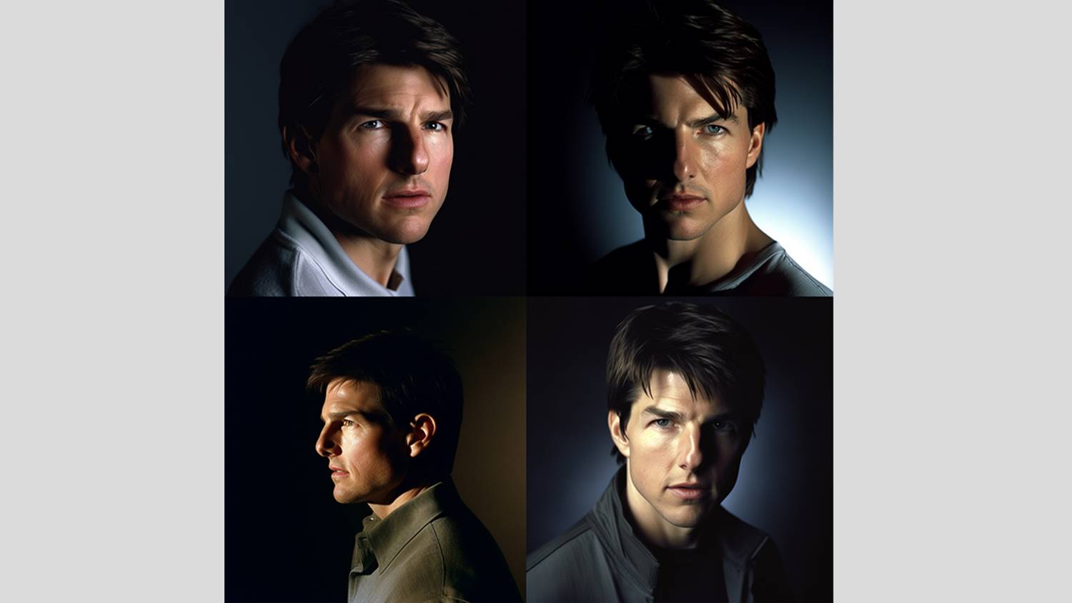 Tom Cruise Midjourney v5'in renk istemi