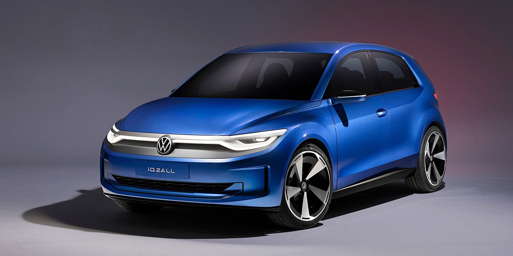 Volkswagen ID.2All Concept front three-quarter view