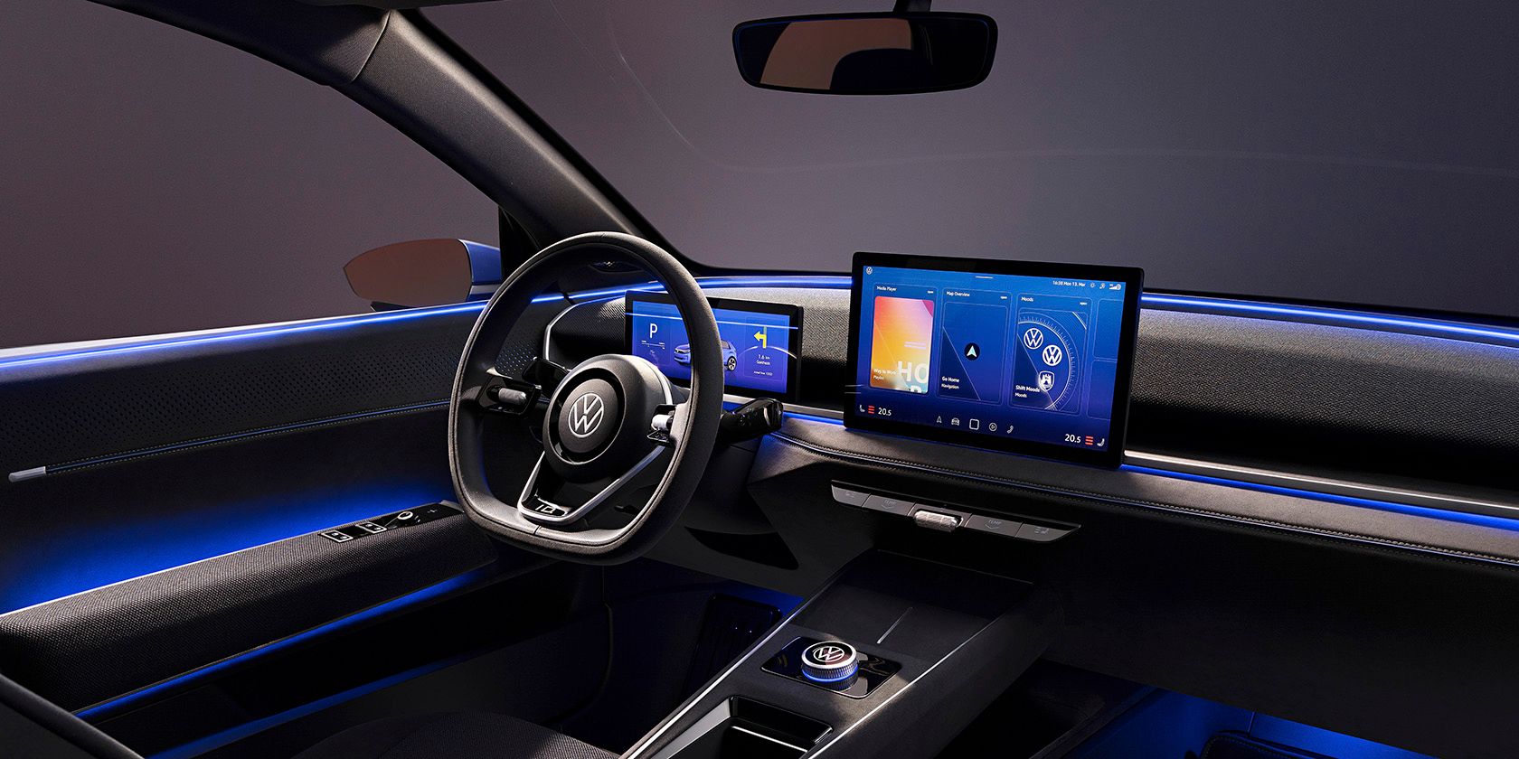 Volkswagen ID.2All Concept interior front