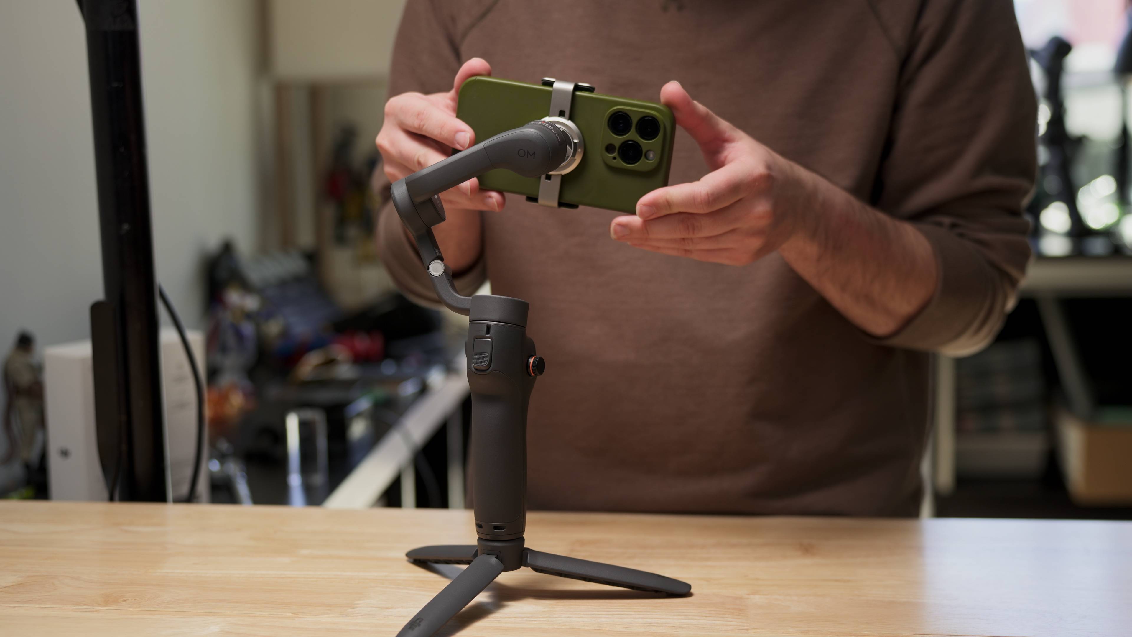 Support Rotule Magnétique Pour DJI Osmo Action 3/4/5 Pro - Dégagement Rapide, Inclinaison 80° - 33.5g