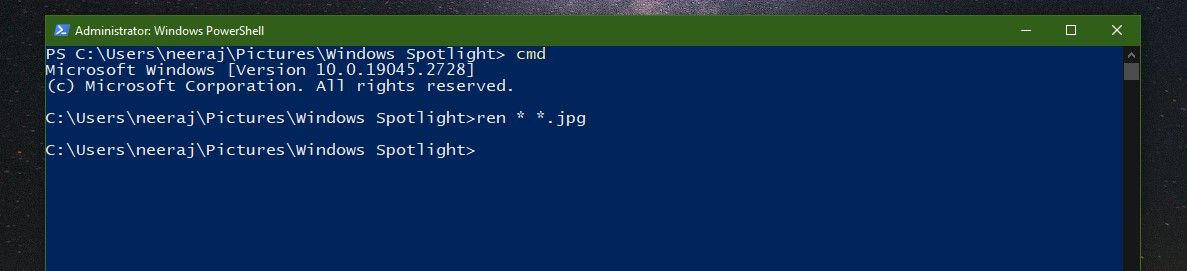 Konversi File ke JPG dengan Windows PowerShell