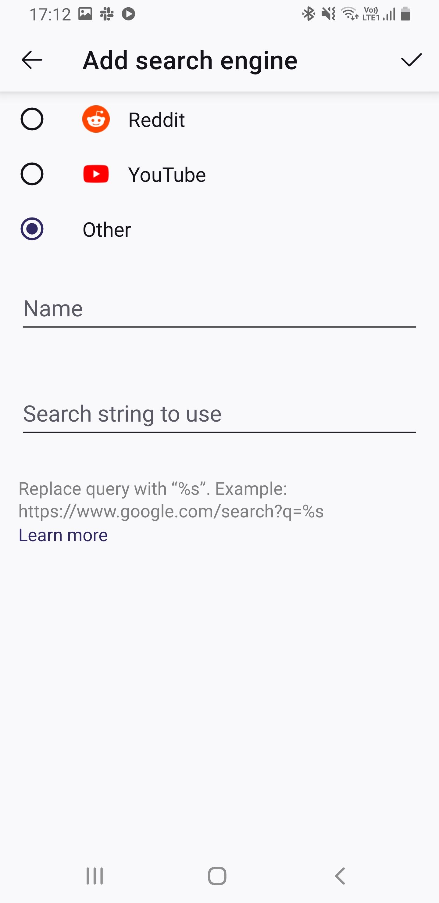 Firefox android add search engine