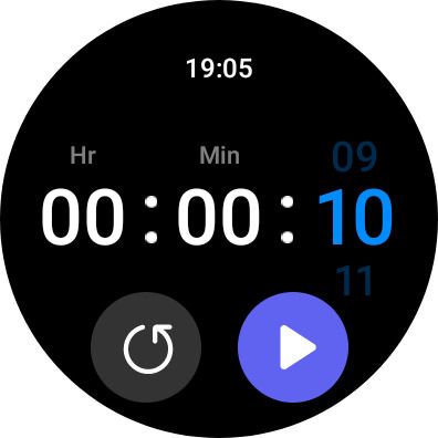 Timer samsung galaxy watch sale