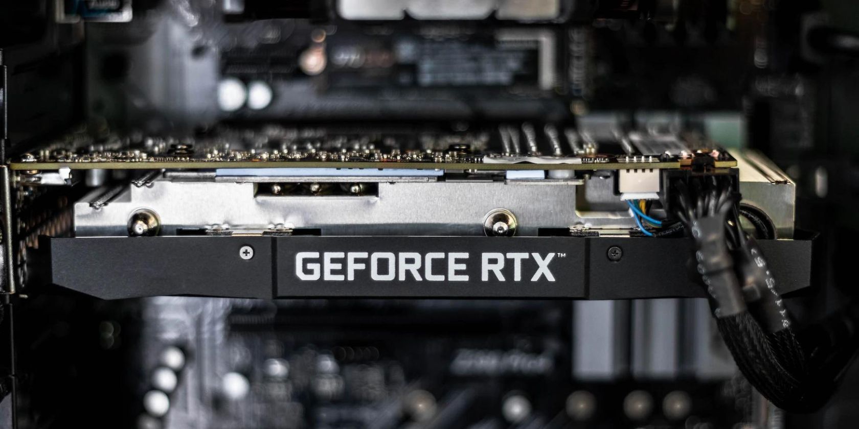 GeForce RTX Graphics Card in PC Setup