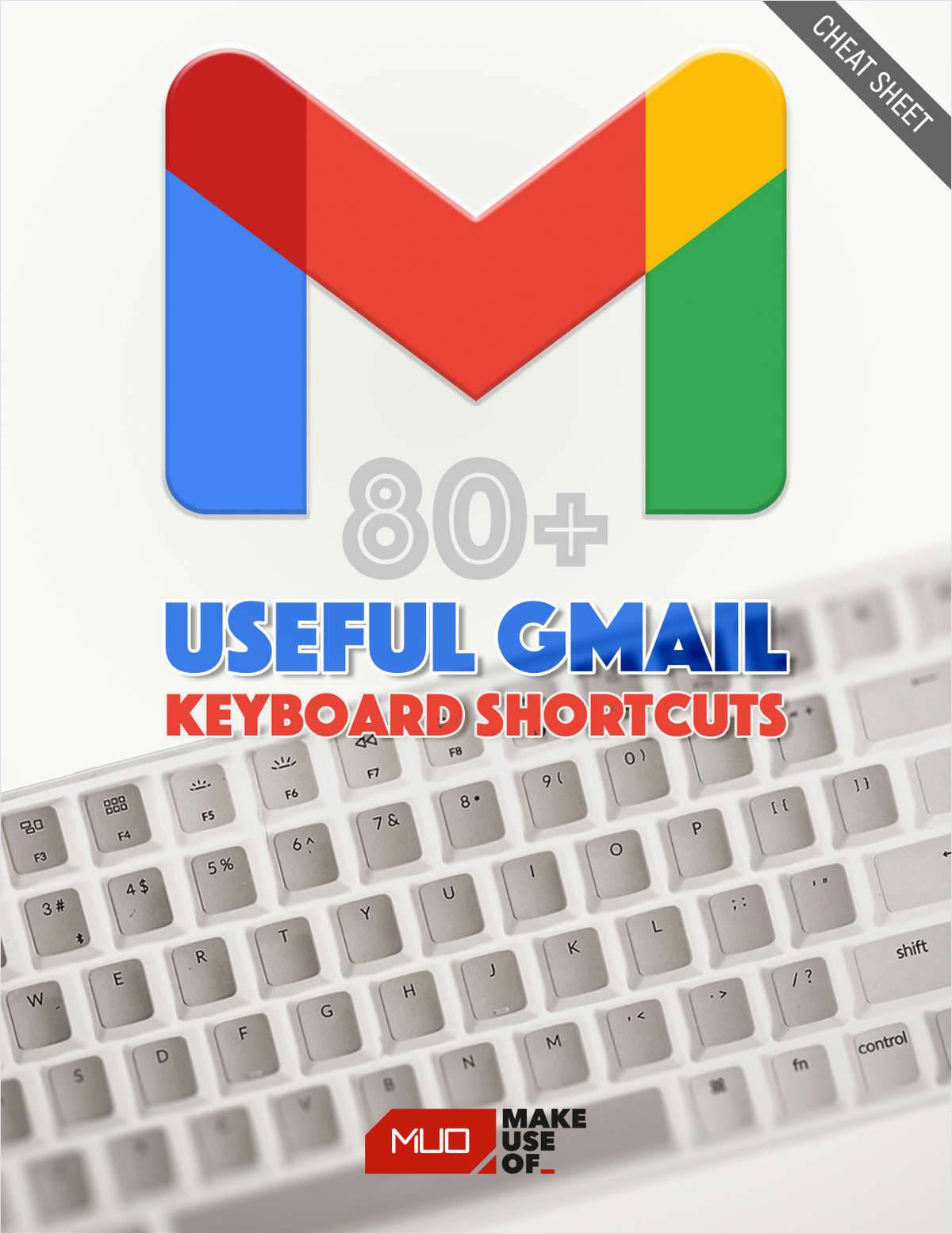 80+ Must-Know Gmail Shortcuts