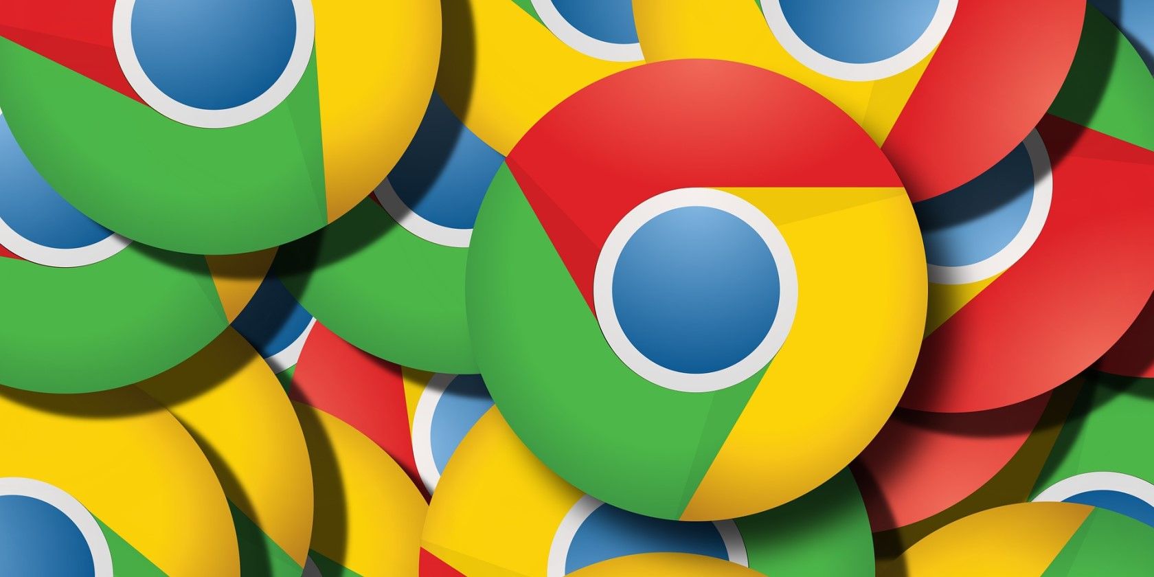 A jumble of Google Chrome icons