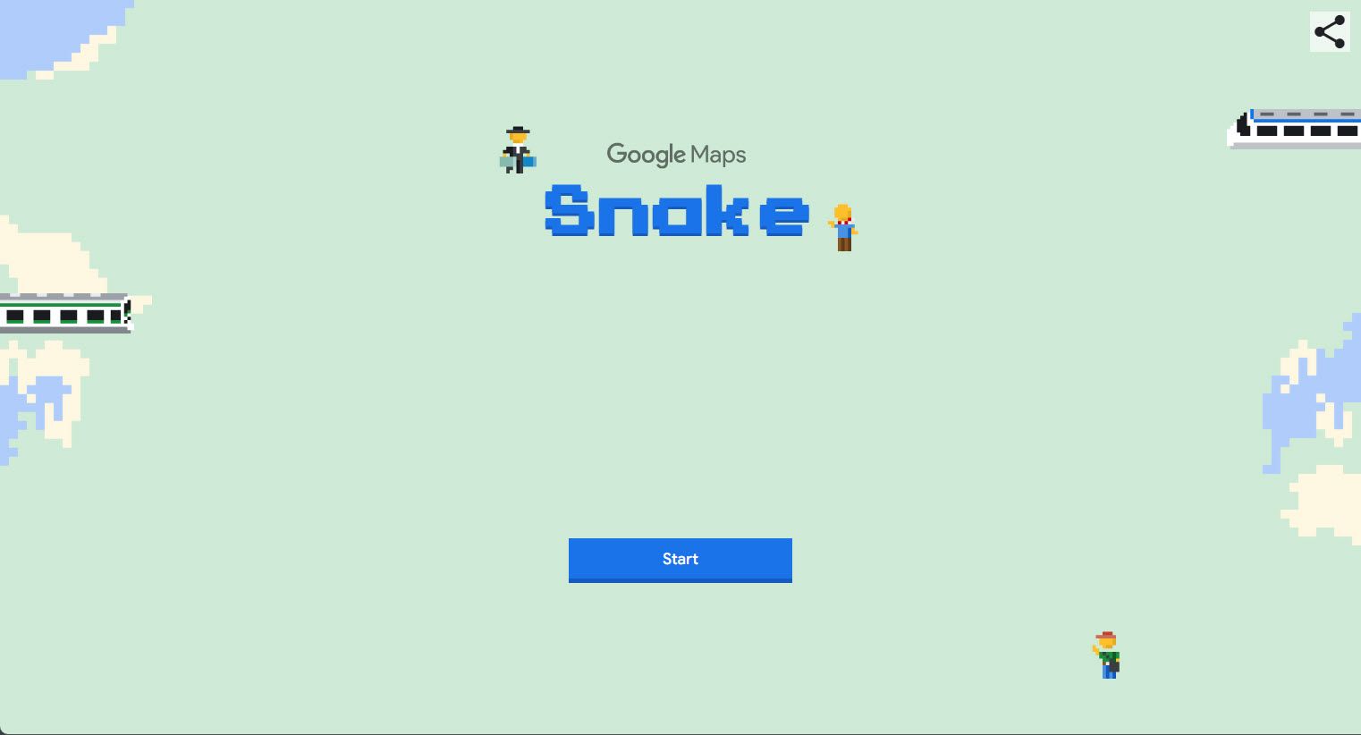 Google Maps Snake