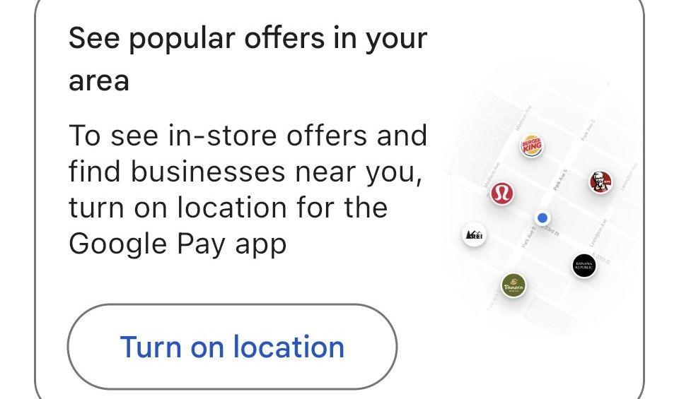 google pay location