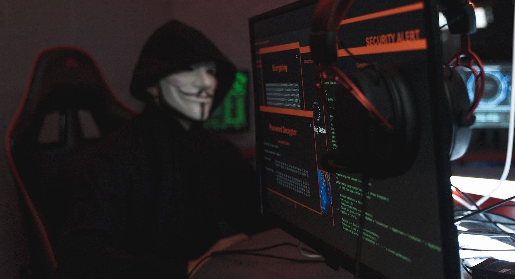 Hacker in a Control Room
