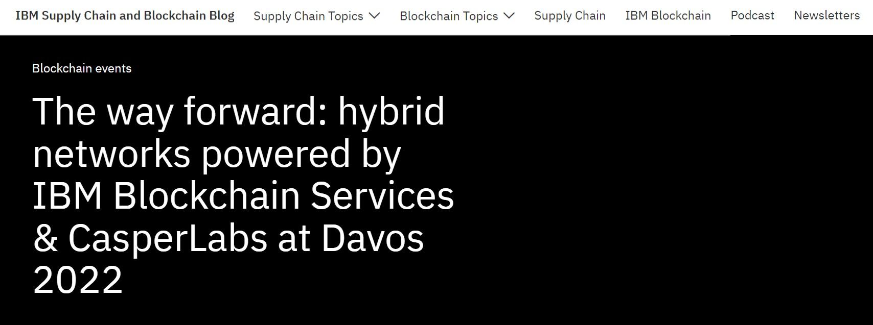 IBM Hybrid Blockchain