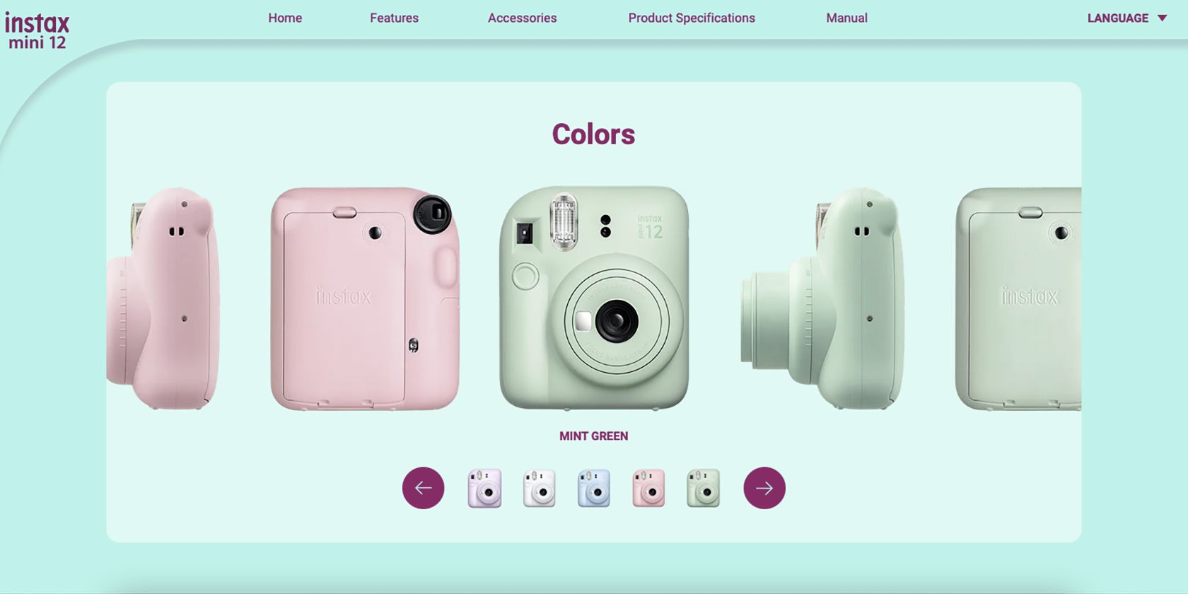 Fujifilm Instax Mini 12 Camera With Combination Packages Available