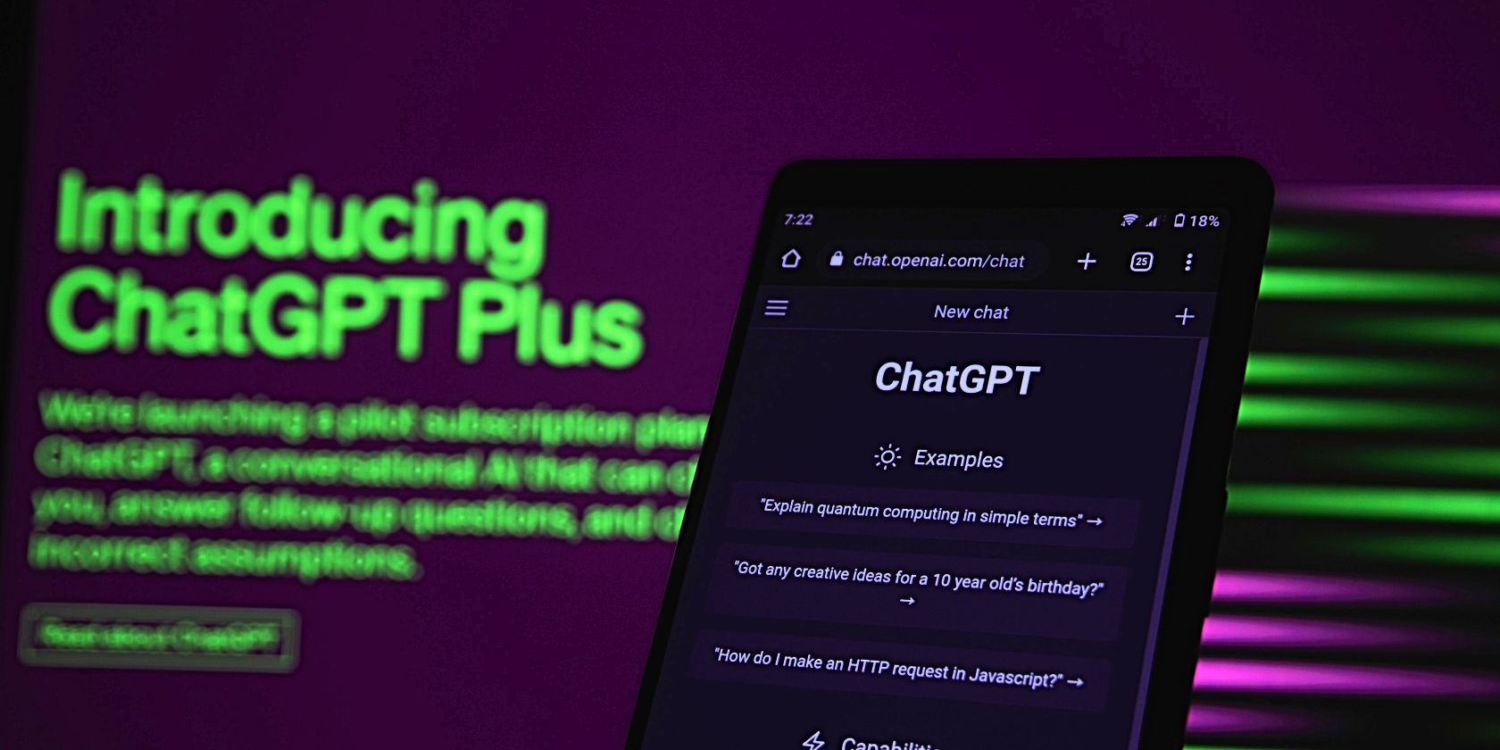 introducing chatgpt plus screen on smartphone feature