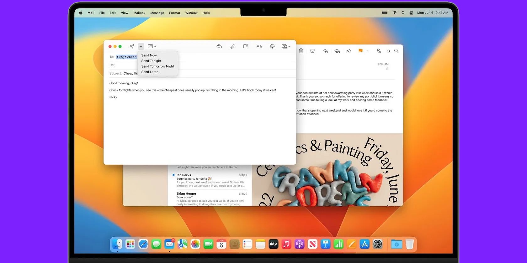 Mail app in macOS Ventura