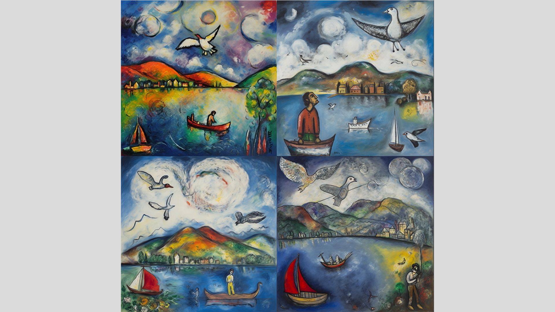 Marc Chagall prompt Midjourney v5