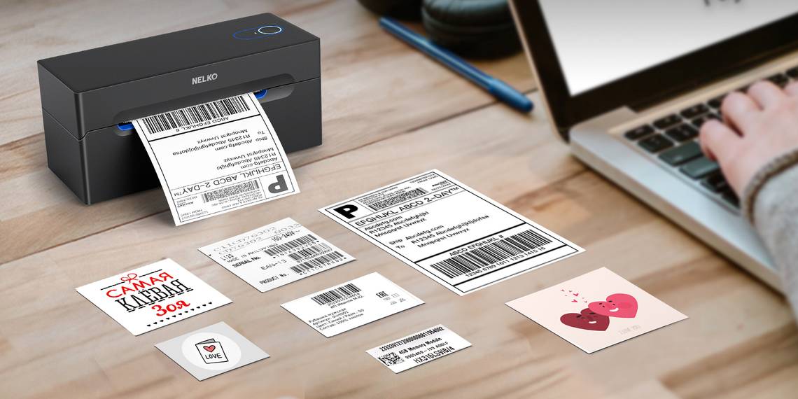 Nelko Bluetooth Label Printer: A Fast and Reliable, Professional Thermal Printer