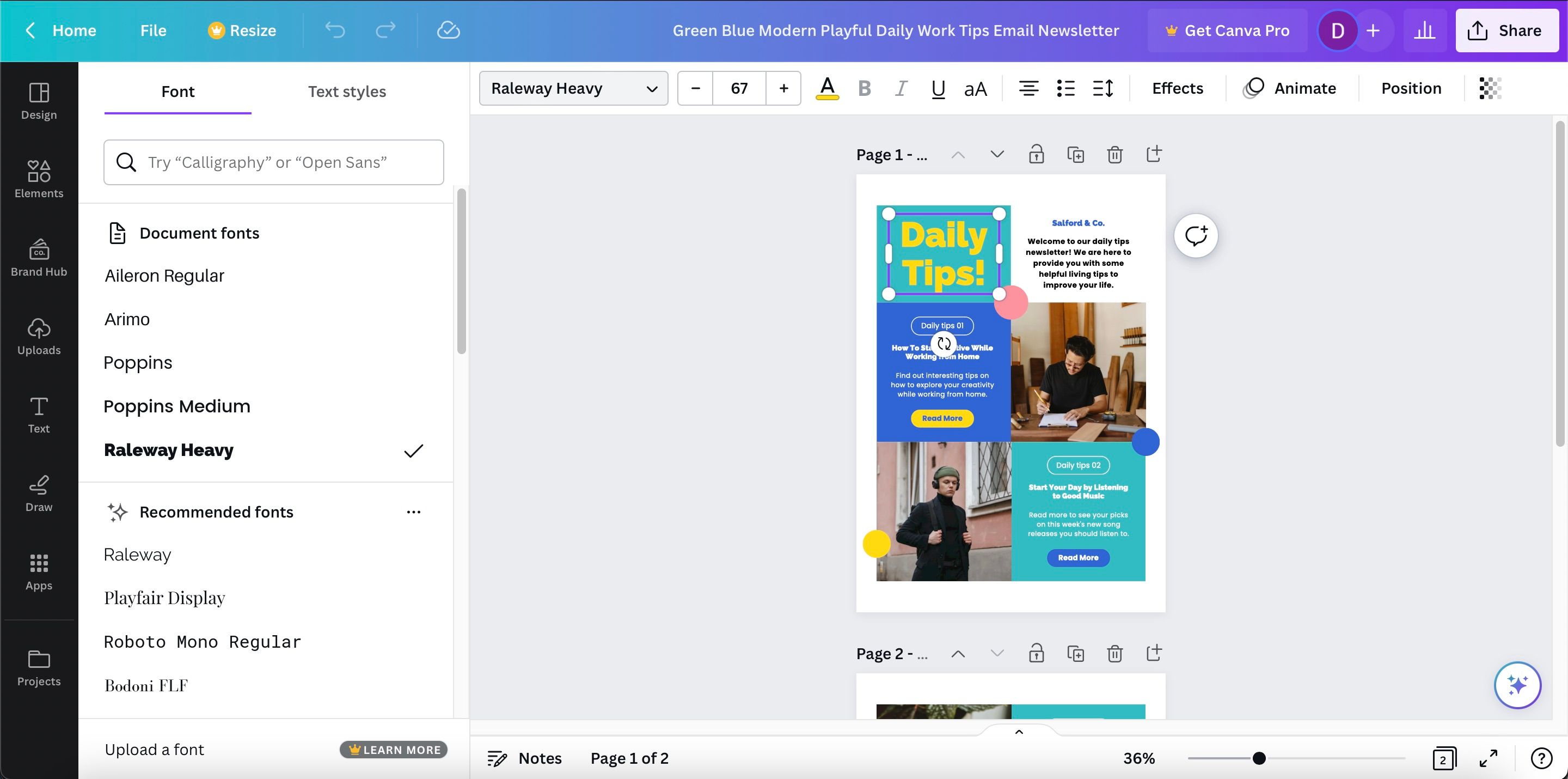 how-to-design-a-newsletter-using-canva