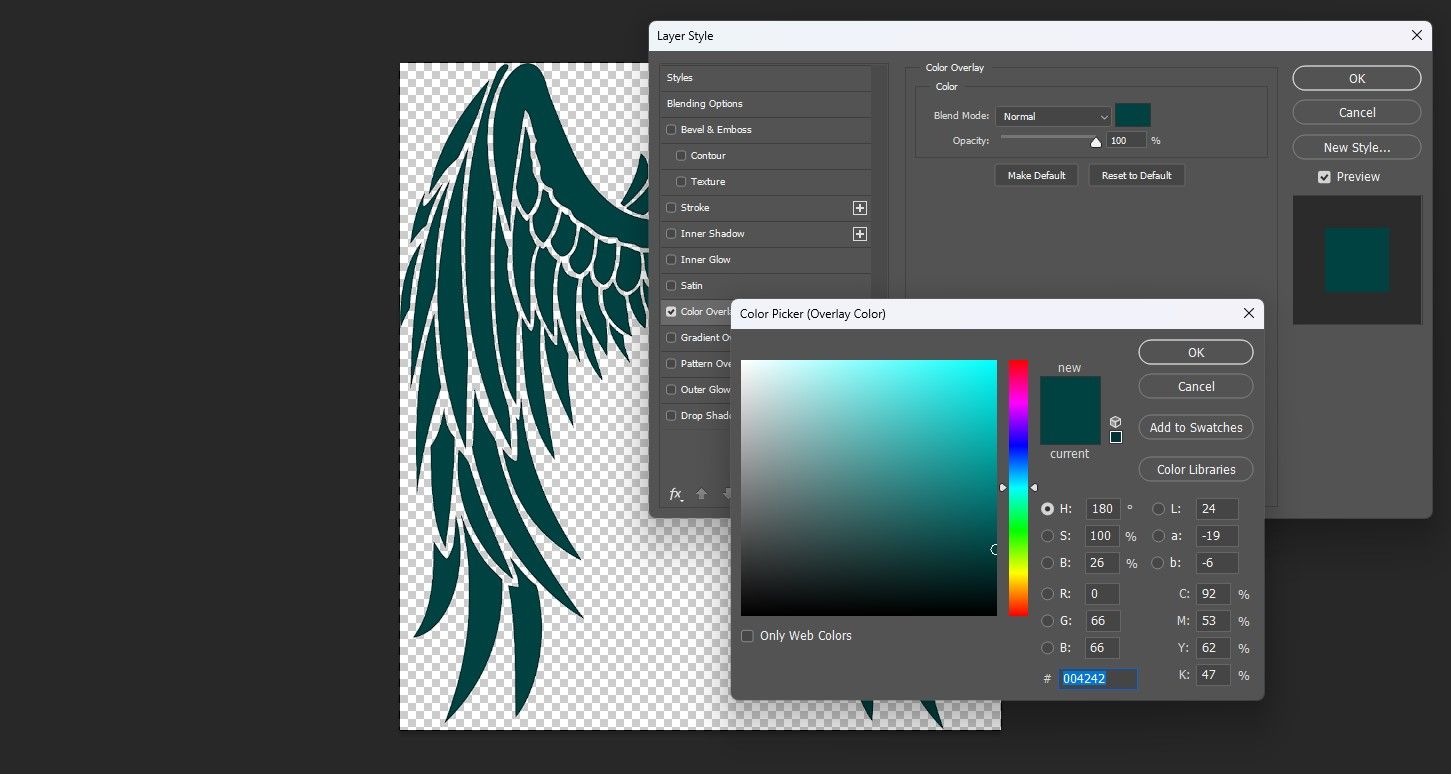 Color Overlay in Photoshop
