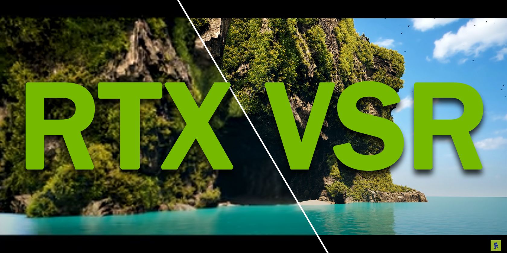 RTX VSR comparison on the Crab Rave YouTube video