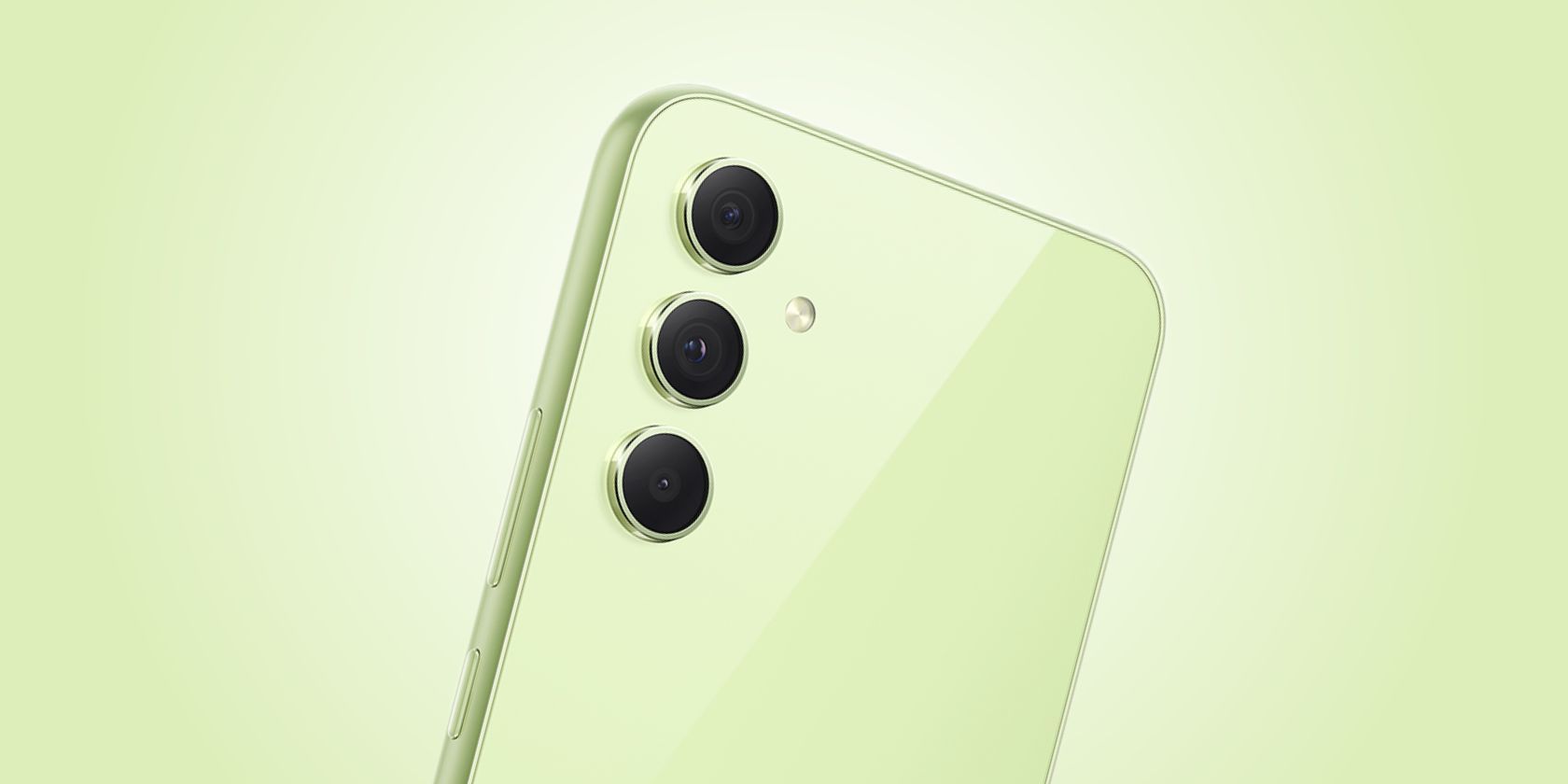 Samsung Galaxy A54 in Awesome Lime colorway featured image