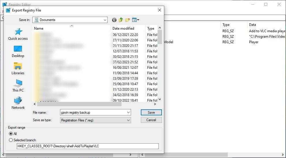 save registry edit backup windows