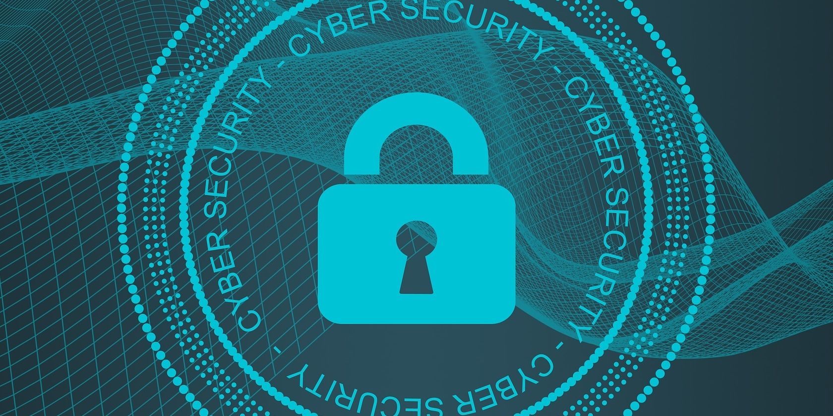 cybersecurity padlocked data