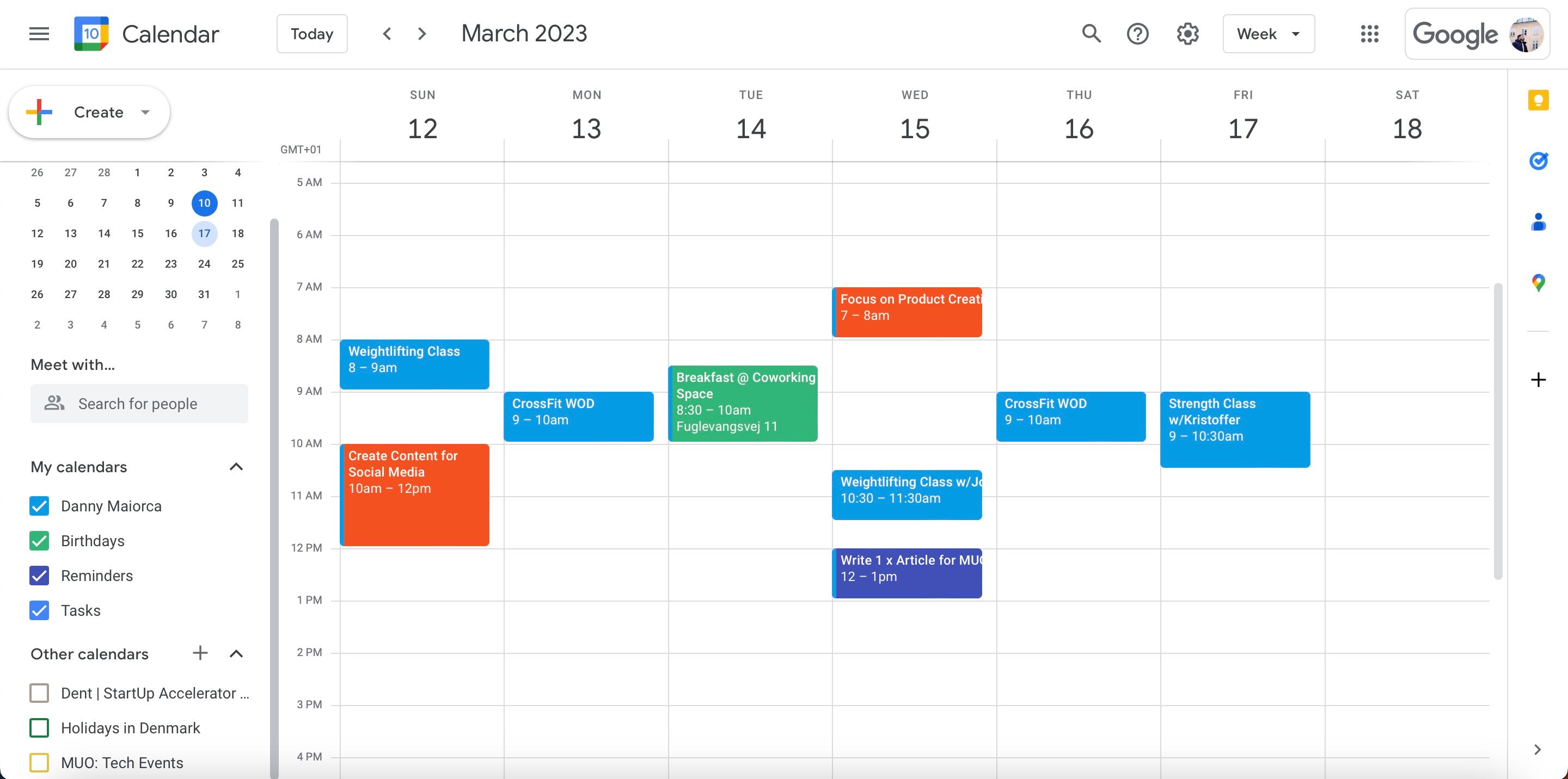 Pilih Kalender Screenshot Kalender Google