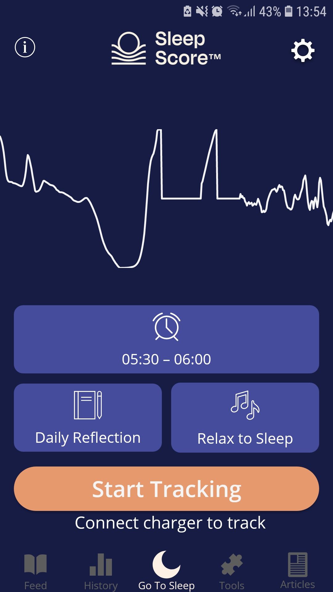 SleepScore sleep tracking mobile app
