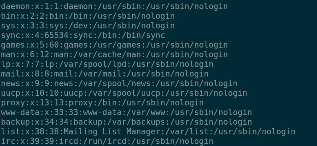 listing system accounts on linux