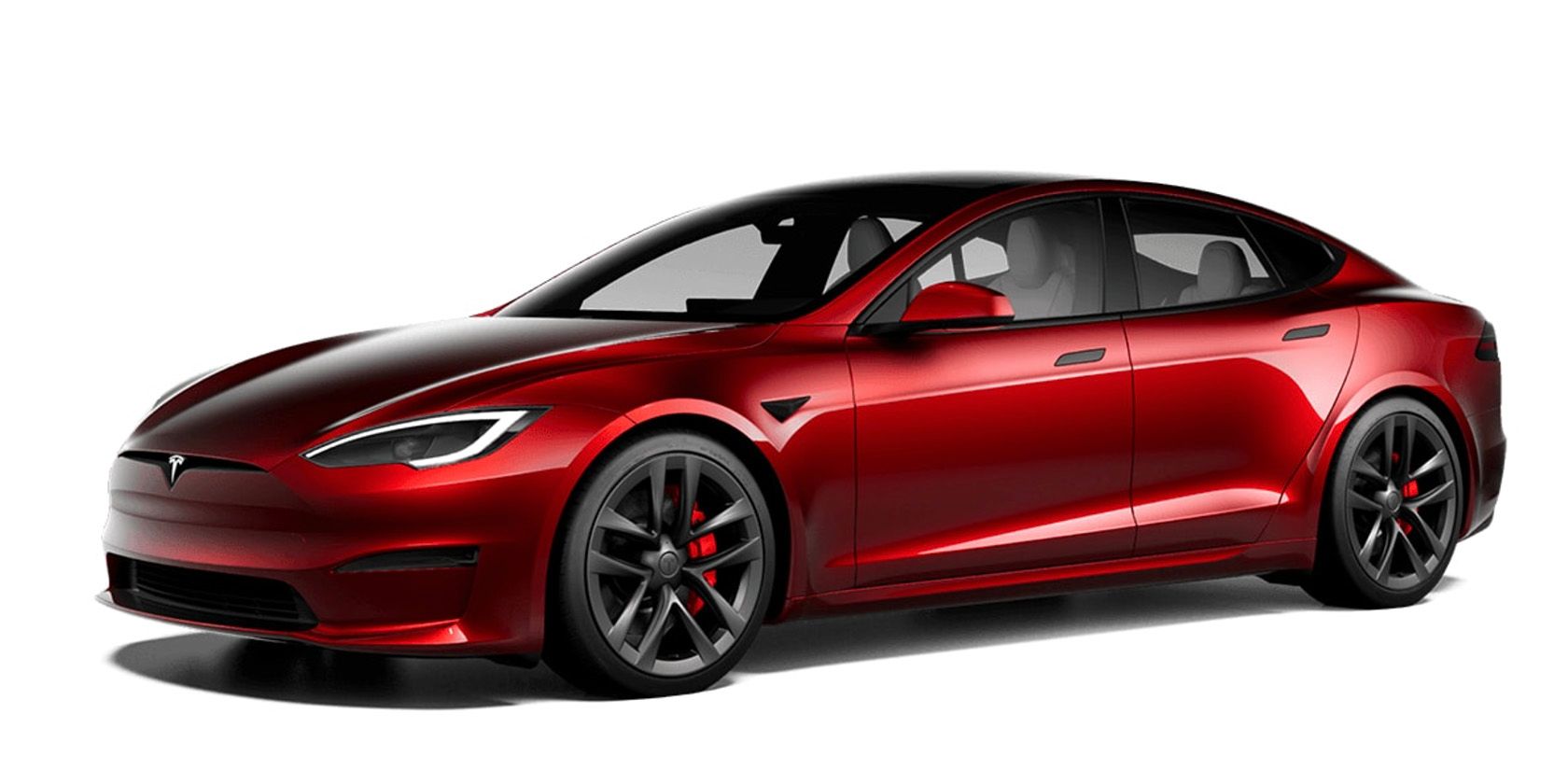 Tesla Model S Kẻ Sọc Màu Đỏ Siêu