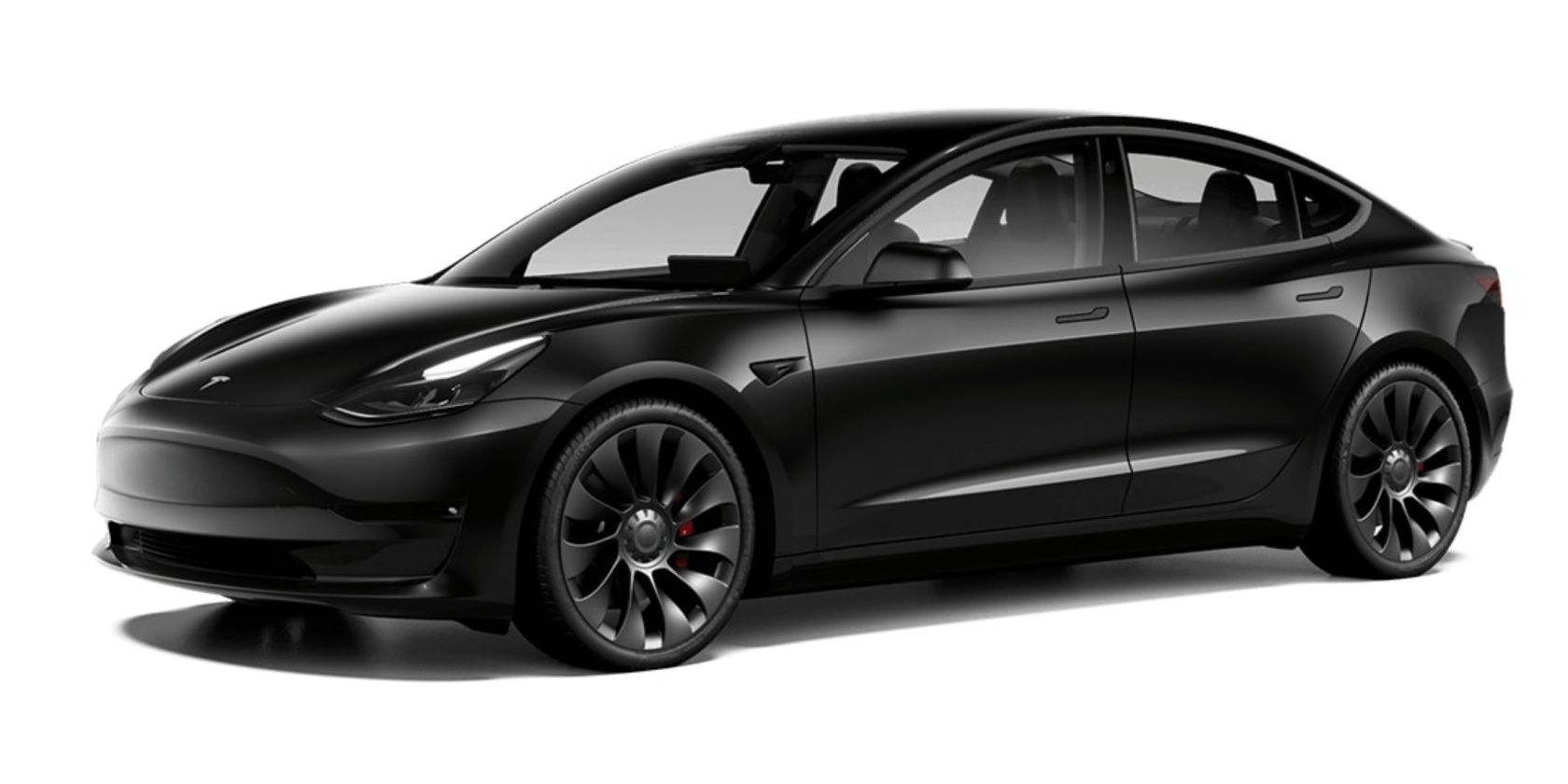 Tesla Model 3 Performance black