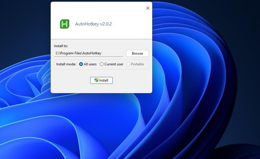 instal AutoHotkey 2.0.11 free