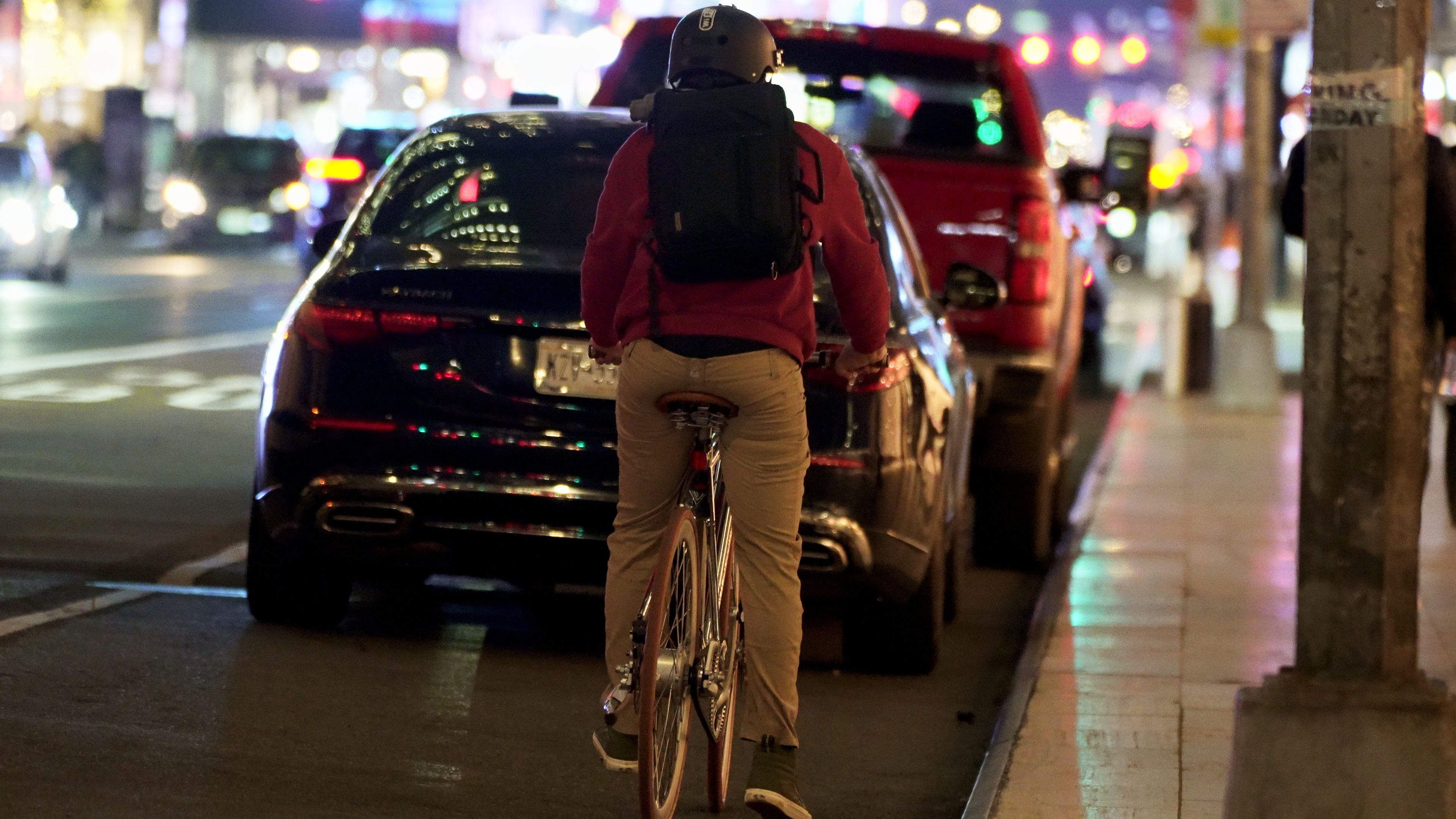 VanPowers City Vanture - Riding Bike at Night-1