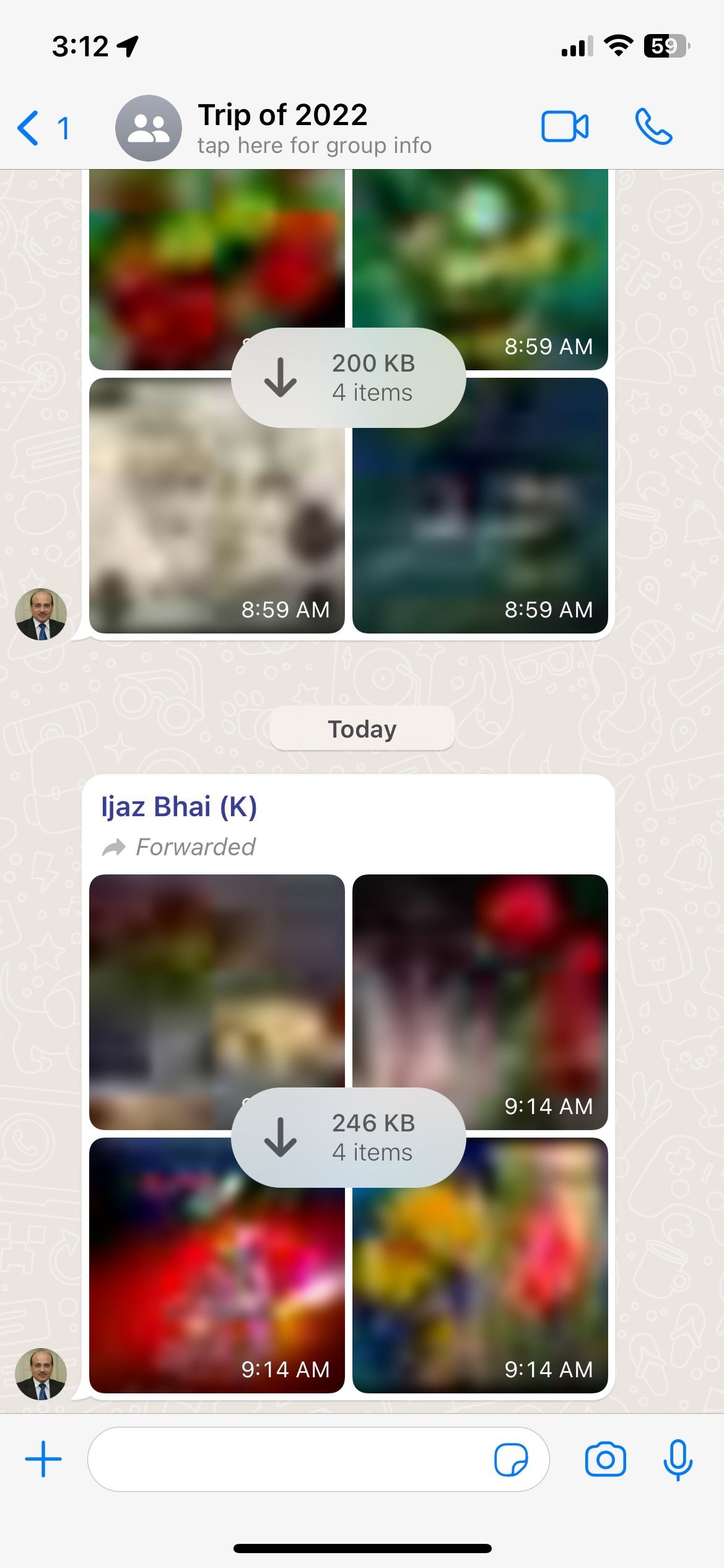 WhatsApp Group chat