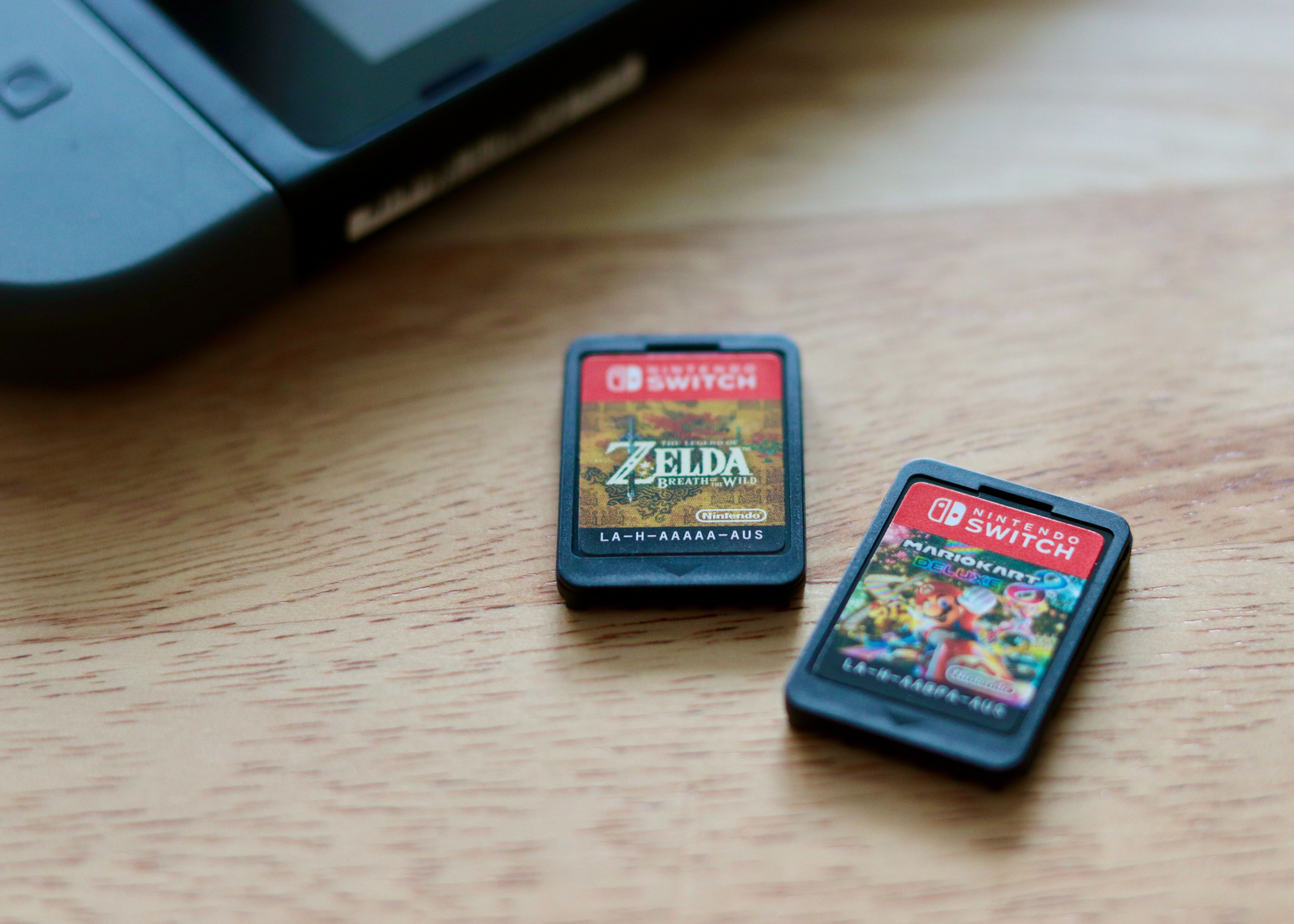 You can sell Nintendo Switch game cartridges second hand