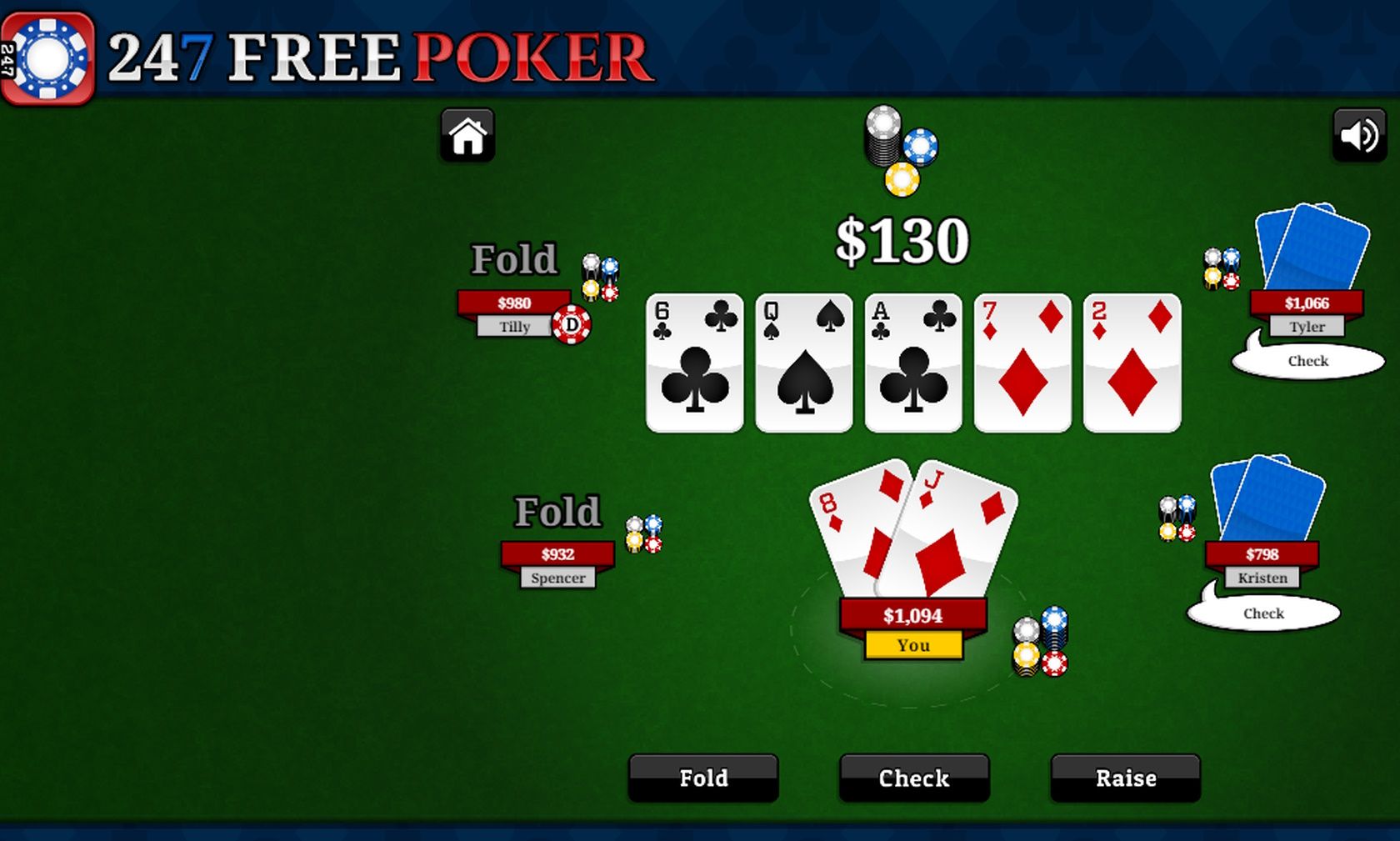 247 poker free card game website