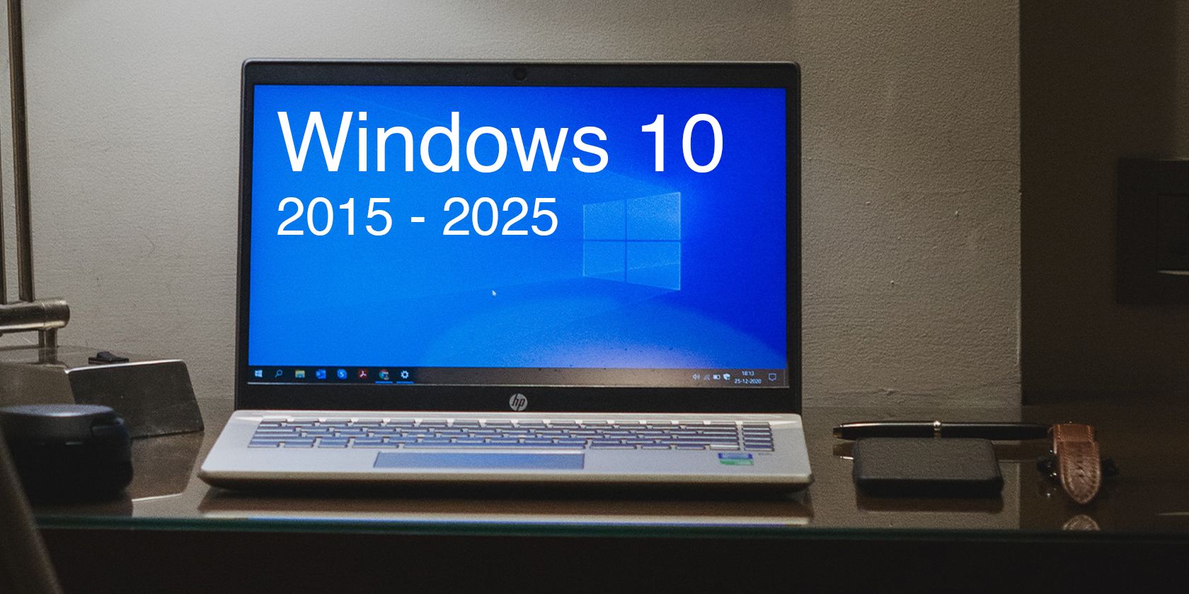 A Windows 10 laptop