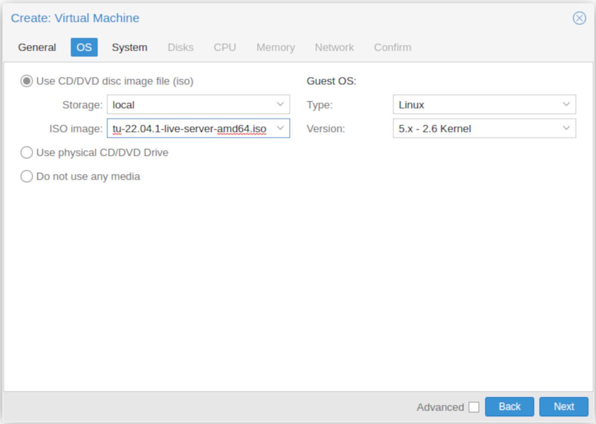 ضمیمه تصویر iso proxmox ve