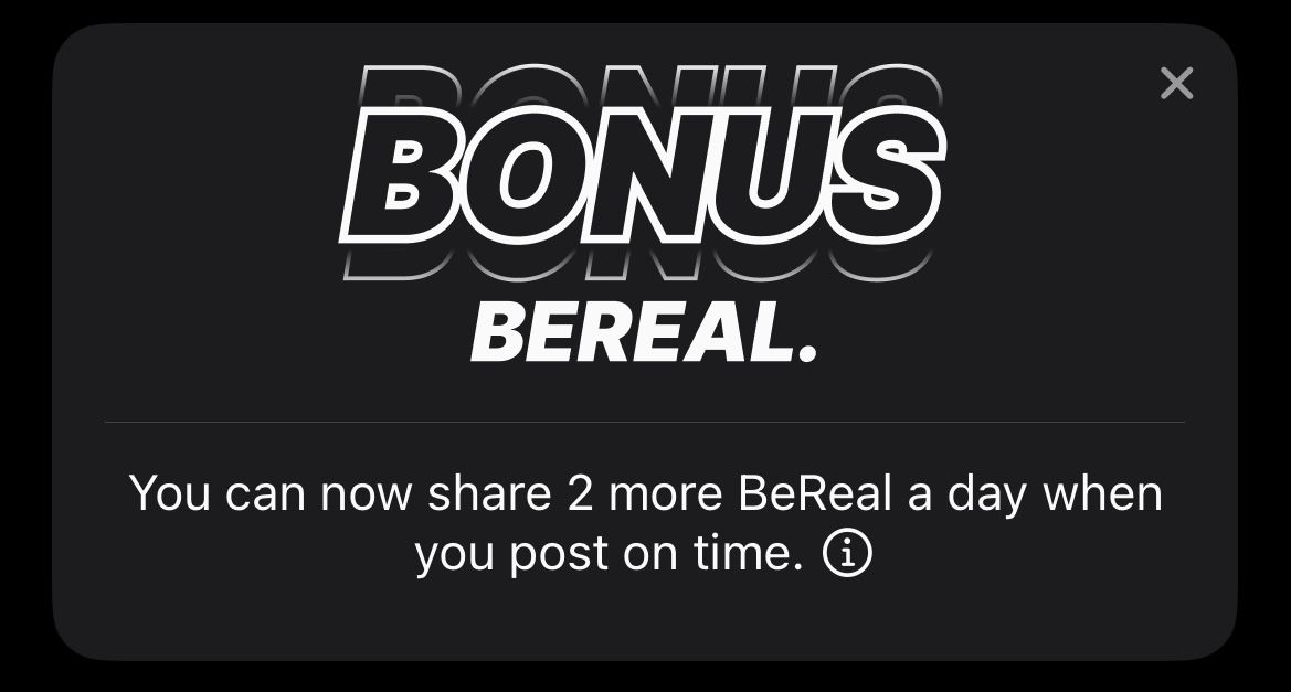 Bonus BeReal Banner