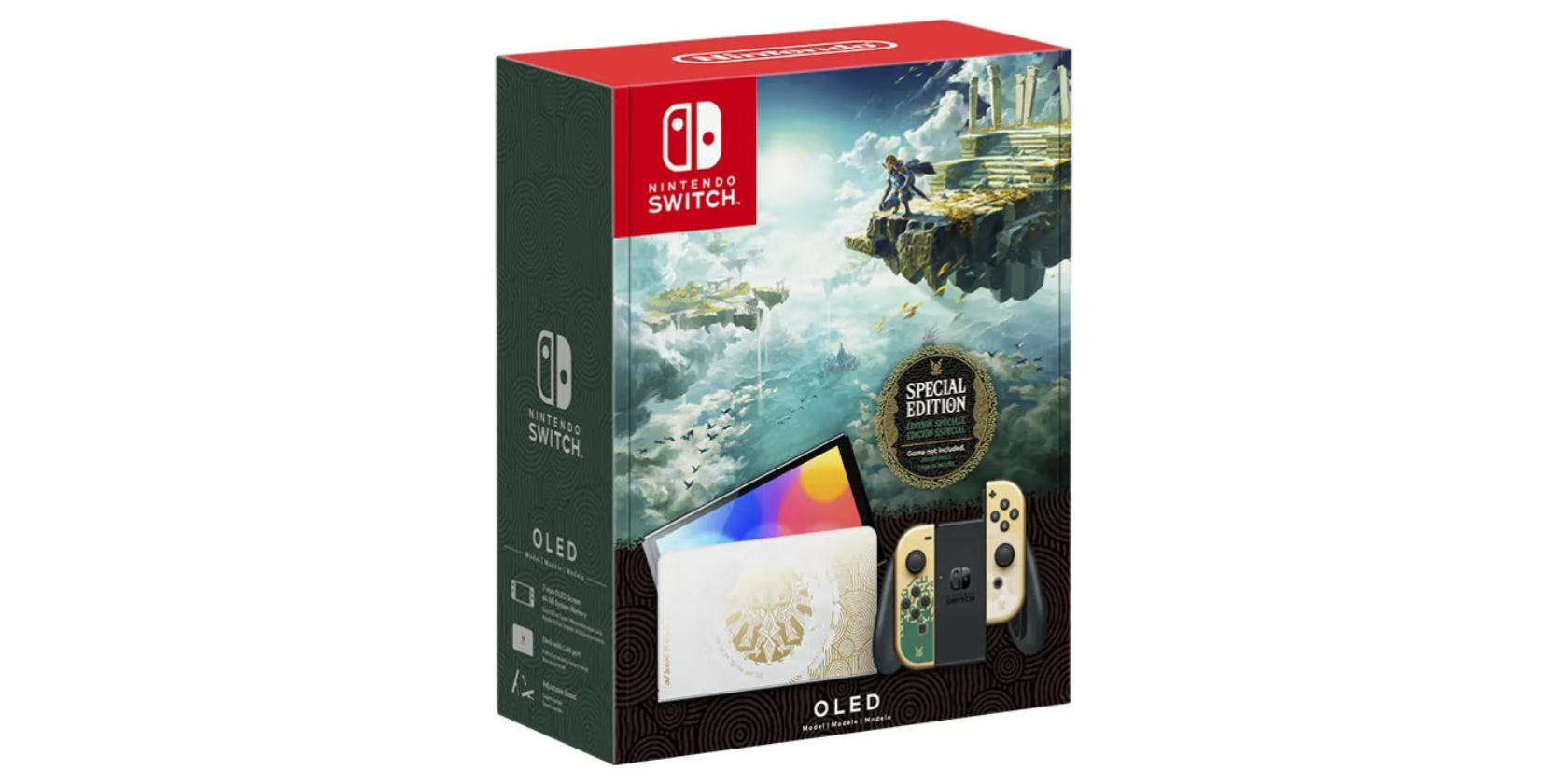 باکس آرت برای The Legend of Zelda Tears of the Kingdom Nintendo Switch OLED