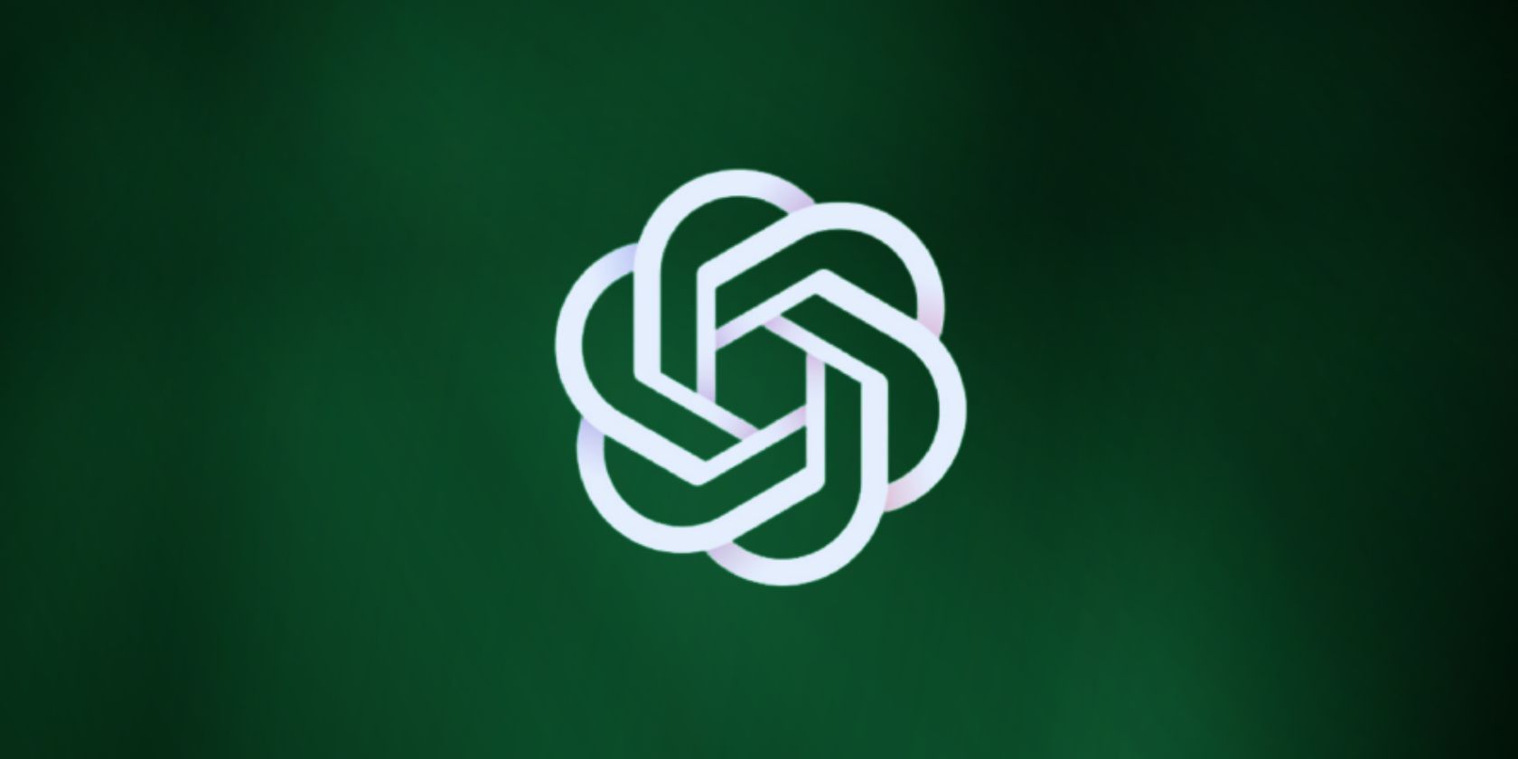 Logo ChatGPT trên nền xanh đậm 