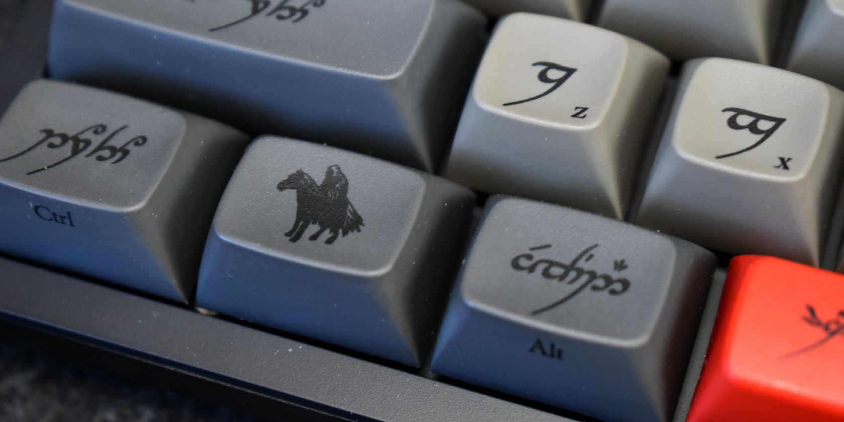 دراپ لاتر سیاه گفتار nazgul keycap