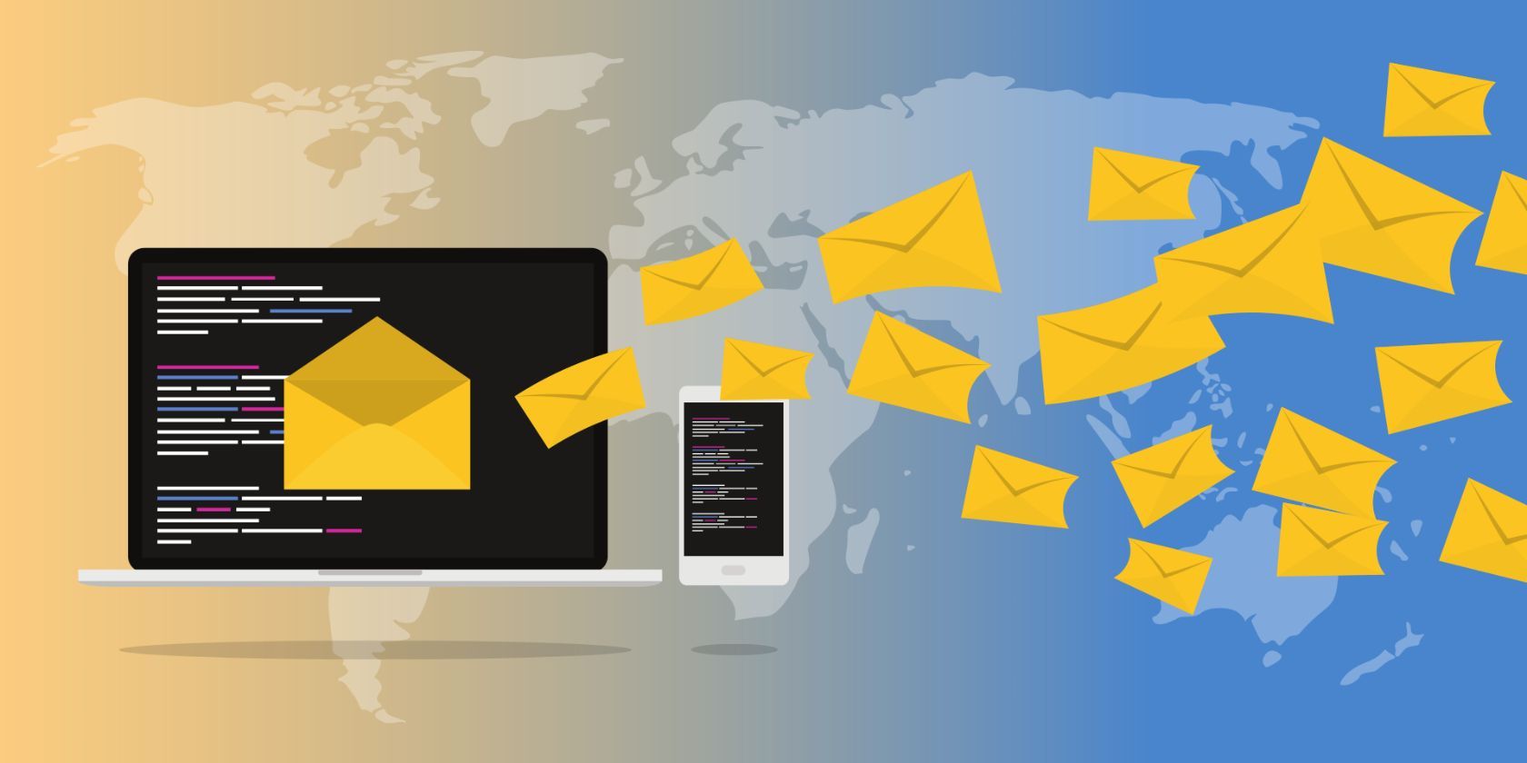 An illustration of email marketing