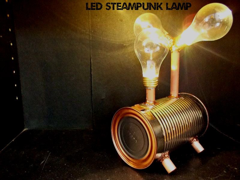 لامپ Steampunk DIY