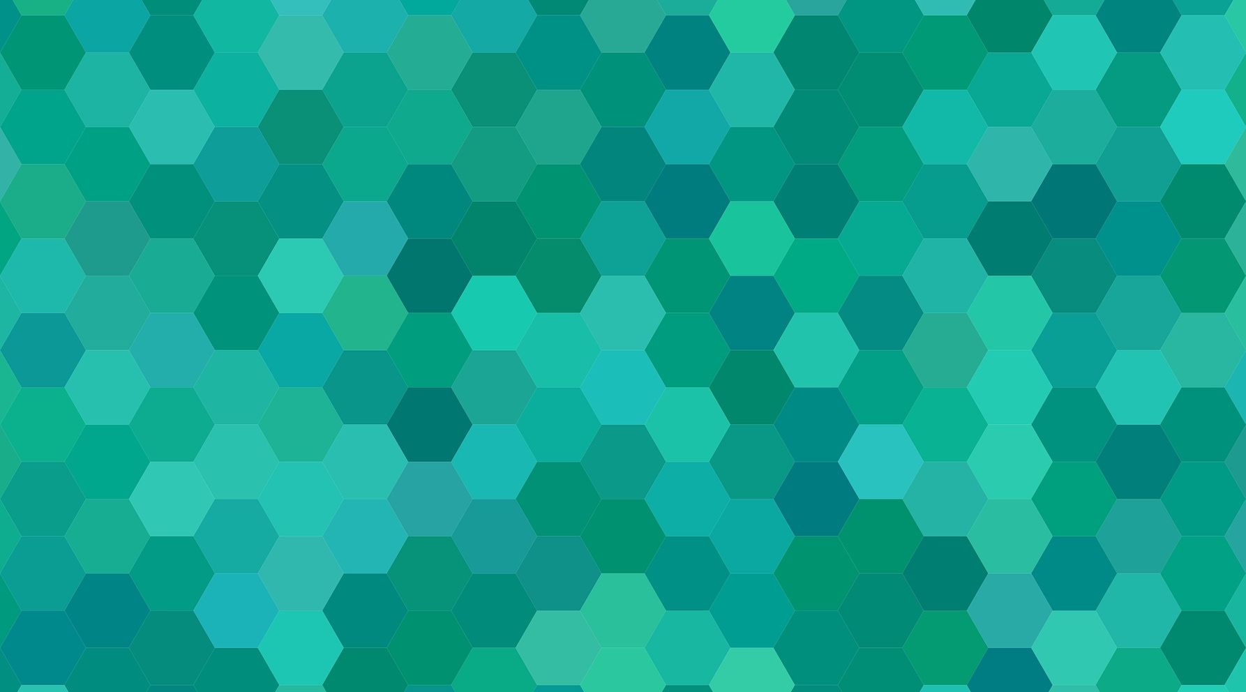 digital image of green pixel tiles
