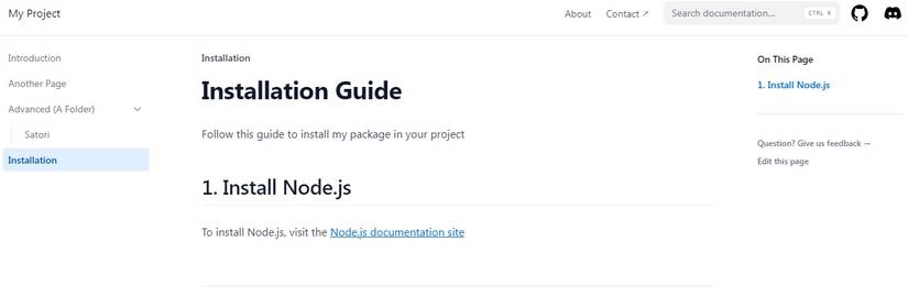 Build a Doc Site With Next.js Using Nextra