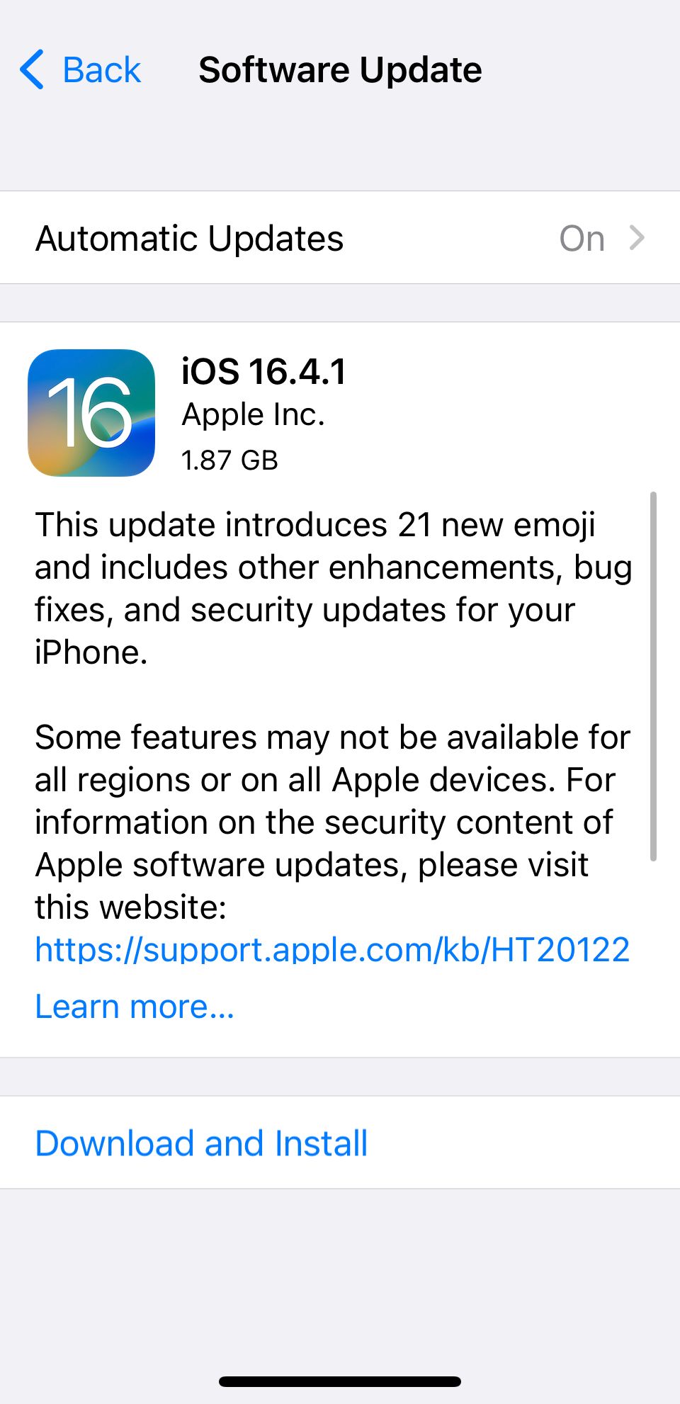 iphone software update 