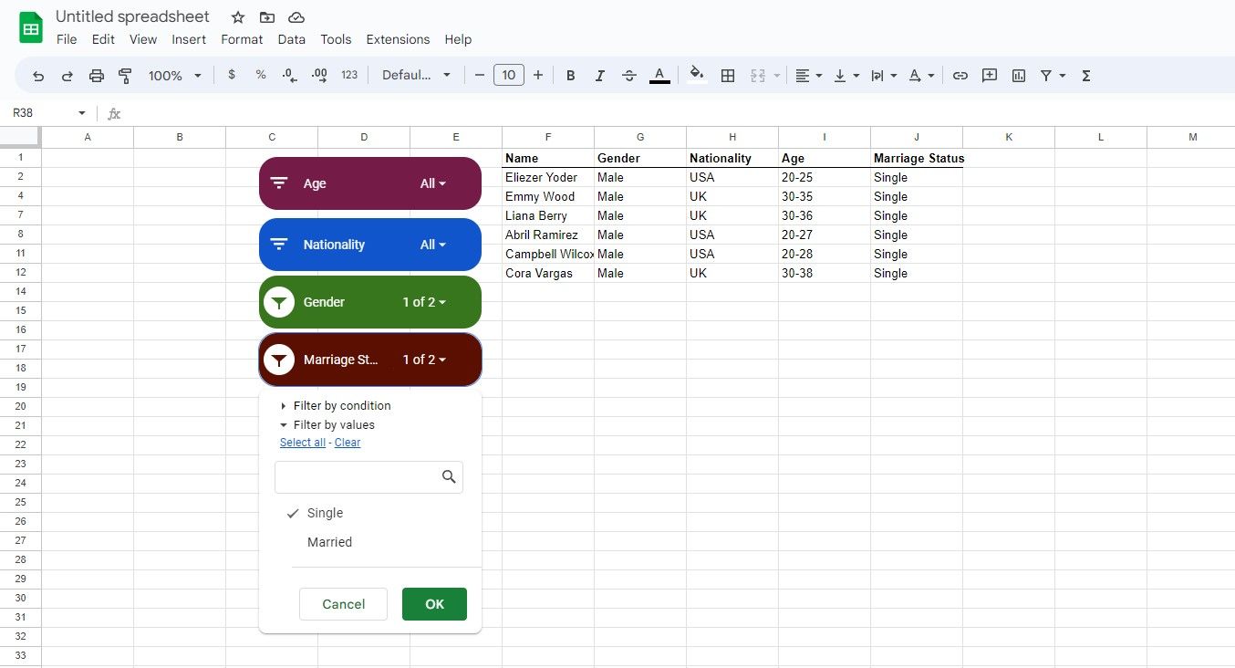 Pemotong di Google Spreadsheet